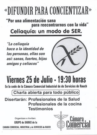 Charla sobre Celiaquía Charla sobre Celiaquía